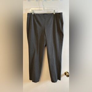 Talbots Petite Curvy Women’s Size 12P Dress Pants Gray Straight Leg Stretch